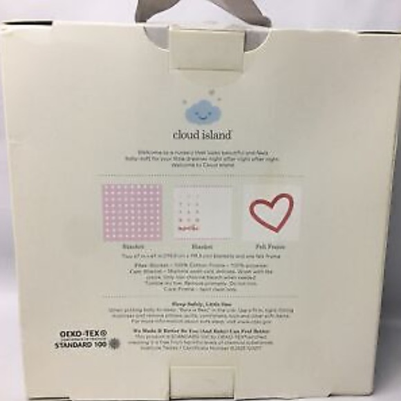 Cloud Island Monthly Milestone Blanket - Picture 4 of 5